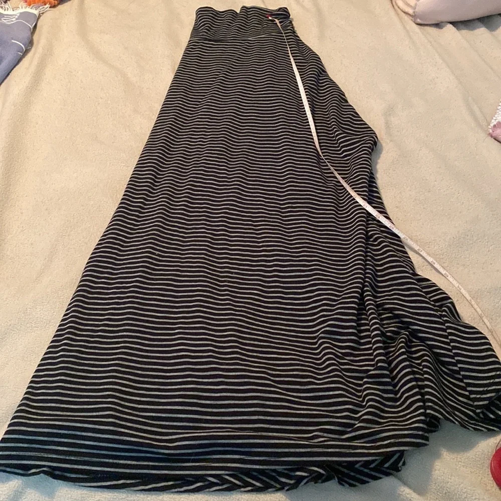 2 striped ankle length skirts!